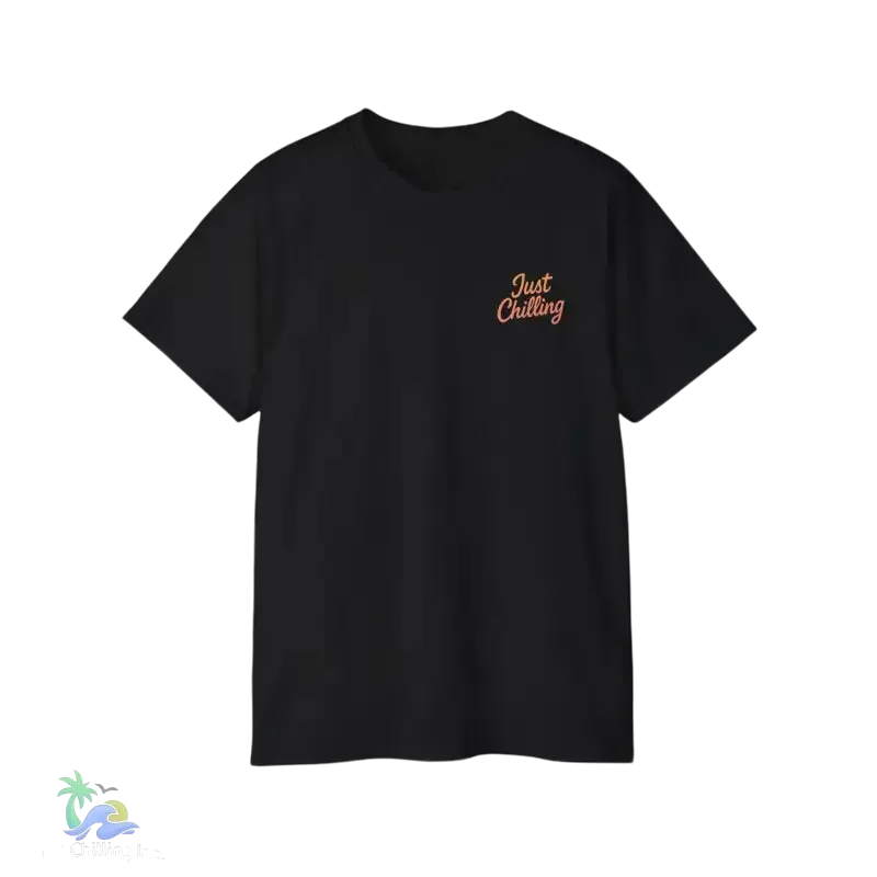 Kids Heavy Cotton Tee – Fun Summer Shirt With Palm Tree Graphic Design - Just Chilling Inc.