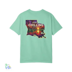 Garment Dyed T-Shirt – Unisex Cotton Tee With Unique Color Texture & Relaxed Fit - Just Chilling Inc.