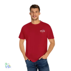 Garment Dyed T-Shirt – Unisex Cotton Tee With Unique Color Texture & Relaxed Fit - Just Chilling Inc.