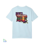 Garment Dyed T-Shirt – Unisex Cotton Tee With Unique Color Texture & Relaxed Fit - Just Chilling Inc.