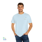 Garment Dyed T-Shirt – Unisex Cotton Tee With Unique Color Texture & Relaxed Fit - Just Chilling Inc.