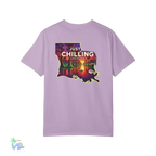 Garment Dyed T-Shirt – Unisex Cotton Tee With Unique Color Texture & Relaxed Fit - Just Chilling Inc.