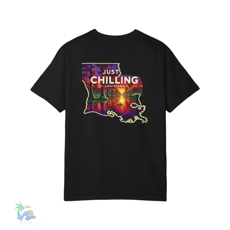 Garment Dyed T-Shirt – Unisex Cotton Tee With Unique Color Texture & Relaxed Fit - Just Chilling Inc.