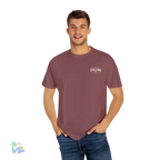 Garment Dyed T-Shirt – Unisex Cotton Tee With Unique Color Texture & Relaxed Fit - Just Chilling Inc.