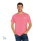 Garment Dyed T-Shirt – Unisex Cotton Tee With Unique Color Texture & Relaxed Fit - Just Chilling Inc.