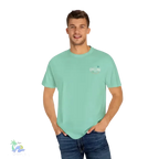 Garment Dyed T-Shirt – Unisex Cotton Tee With Unique Color Texture & Relaxed Fit - Just Chilling Inc.