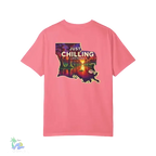 Garment Dyed T-Shirt – Unisex Cotton Tee With Unique Color Texture & Relaxed Fit - Just Chilling Inc.