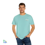 Garment Dyed T-Shirt – Unisex Cotton Tee With Unique Color Texture & Relaxed Fit - Just Chilling Inc.