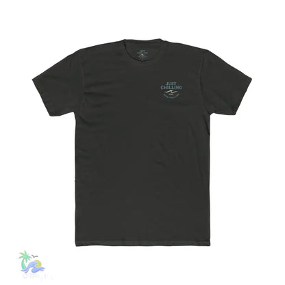 Just Chilling Scenic Tee – Coastal Escape Edition - Solid Heavy Metal / XS - T-Shirt