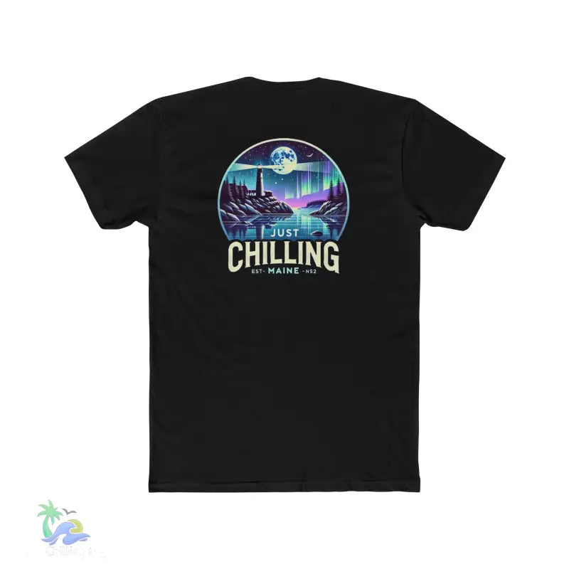 Just Chilling Scenic Tee – Coastal Escape Edition - T-Shirt