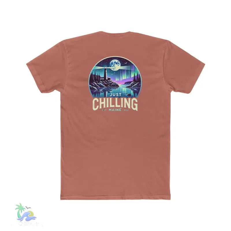 Just Chilling Scenic Tee – Coastal Escape Edition - T-Shirt