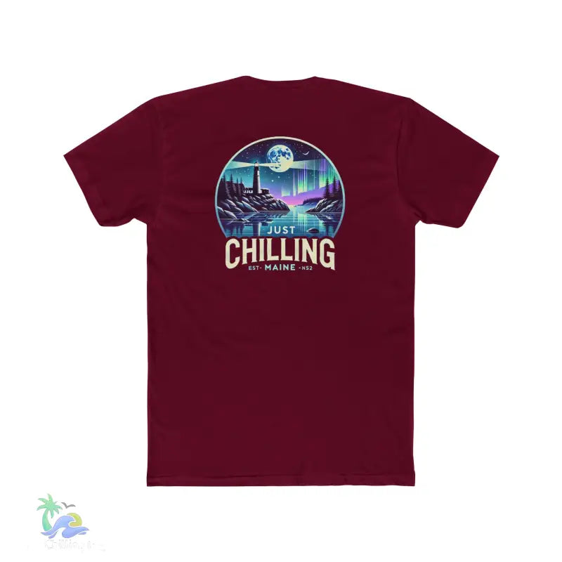Just Chilling Scenic Tee – Coastal Escape Edition - T-Shirt