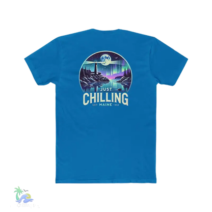 Just Chilling Scenic Tee – Coastal Escape- Maine Edition - T-Shirt
