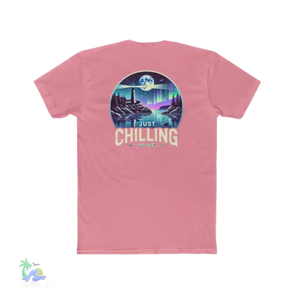 Just Chilling Scenic Tee – Coastal Escape- Maine Edition - T-Shirt