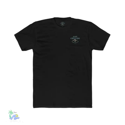 Just Chilling Scenic Tee – Coastal Escape- Maine Edition - Solid Black / XS - T-Shirt