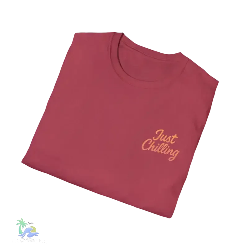 Unisex Softstyle T-Shirt – Relaxed Fit Tee | Comfortable Travel Shirt, Gift for Friends - Just Chilling Inc.