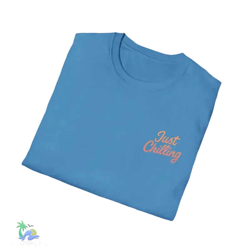 Unisex Softstyle T-Shirt – Relaxed Fit Tee | Comfortable Travel Shirt, Gift for Friends - Just Chilling Inc.