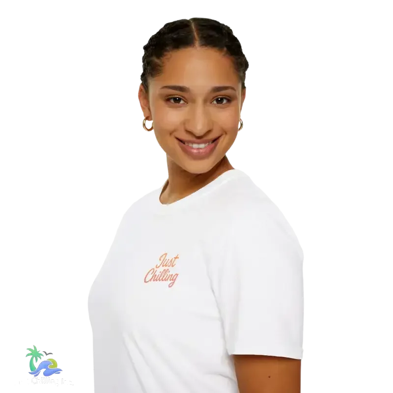 Unisex Softstyle T-Shirt – Relaxed Fit Tee | Comfortable Travel Shirt, Gift for Friends - Just Chilling Inc.
