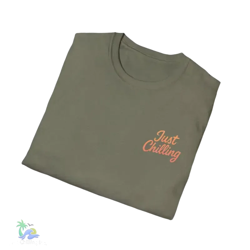 Unisex Softstyle T-Shirt – Relaxed Fit Tee | Comfortable Travel Shirt, Gift for Friends - Just Chilling Inc.
