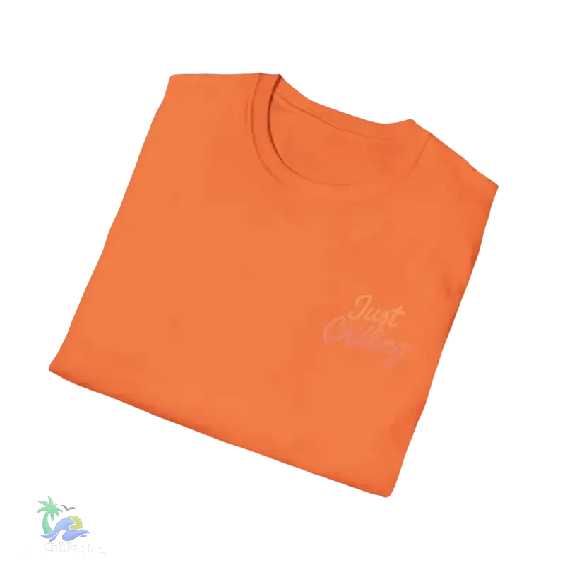 Unisex Softstyle T-Shirt – Relaxed Fit Tee | Comfortable Travel Shirt, Gift for Friends - Just Chilling Inc.