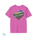 Unisex Softstyle T-Shirt – Relaxed Fit Tee | Comfortable Travel Shirt, Gift for Friends - Just Chilling Inc.