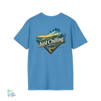 Unisex Softstyle T-Shirt – Relaxed Fit Tee | Comfortable Travel Shirt, Gift for Friends - Just Chilling Inc.