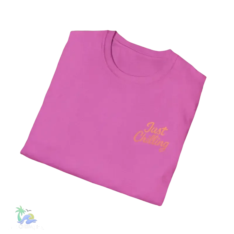 Unisex Softstyle T-Shirt – Relaxed Fit Tee | Comfortable Travel Shirt, Gift for Friends - Just Chilling Inc.