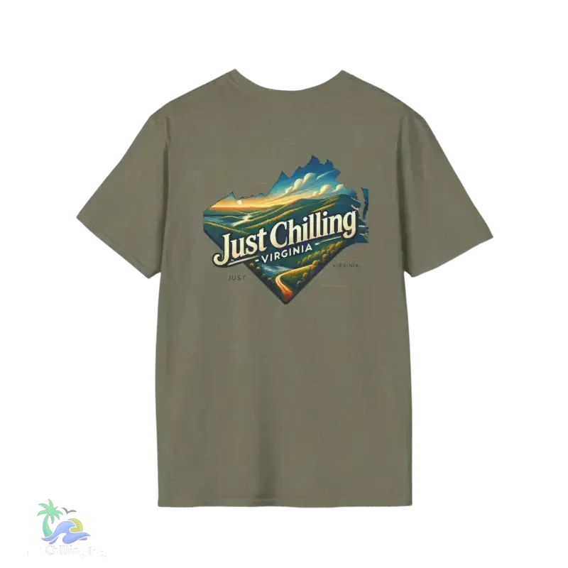 Unisex Softstyle T-Shirt – Relaxed Fit Tee | Comfortable Travel Shirt, Gift for Friends - Just Chilling Inc.