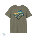 Unisex Softstyle T-Shirt – Relaxed Fit Tee | Comfortable Travel Shirt, Gift for Friends - Just Chilling Inc.