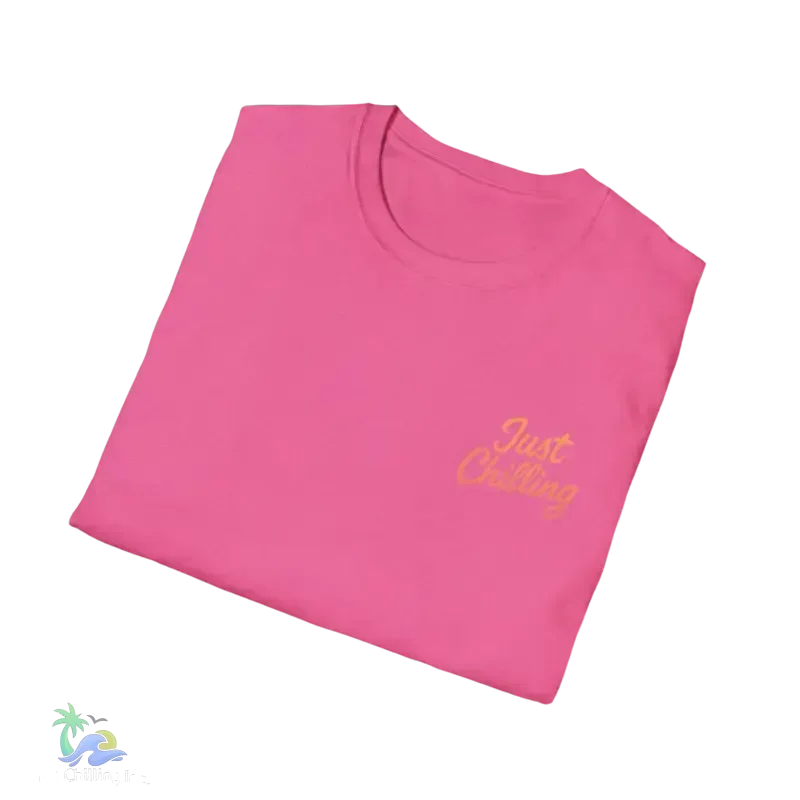 Unisex Softstyle T-Shirt – Relaxed Fit Tee | Comfortable Travel Shirt, Gift for Friends - Just Chilling Inc.