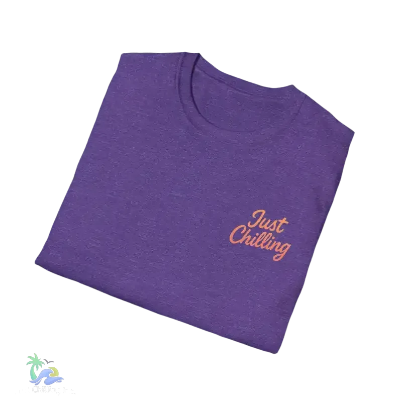 Unisex Softstyle T-Shirt – Relaxed Fit Tee | Comfortable Travel Shirt, Gift for Friends - Just Chilling Inc.