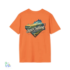 Unisex Softstyle T-Shirt – Relaxed Fit Tee | Comfortable Travel Shirt, Gift for Friends - Just Chilling Inc.