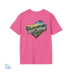 Unisex Softstyle T-Shirt – Relaxed Fit Tee | Comfortable Travel Shirt, Gift for Friends - Just Chilling Inc.