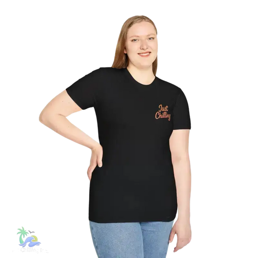 Just Chilling Unisex T-Shirt - Chill Vibes Tee Washington State Apparel Relaxed Casual Wear Perfect Gift for Outdoors