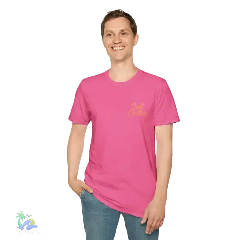 Just Chilling Washington State Tee – Scenic Mountain Back Print Unisex Comfort Shirt - Just Chilling Inc.