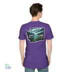 Just Chilling Washington State Tee – Scenic Mountain Back Print Unisex Comfort Shirt - Just Chilling Inc.