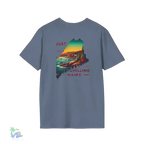 Maine Graphic T-Shirt – Summer Style Tee | Lightweight Cotton, Travel Gift - Just Chilling Inc.