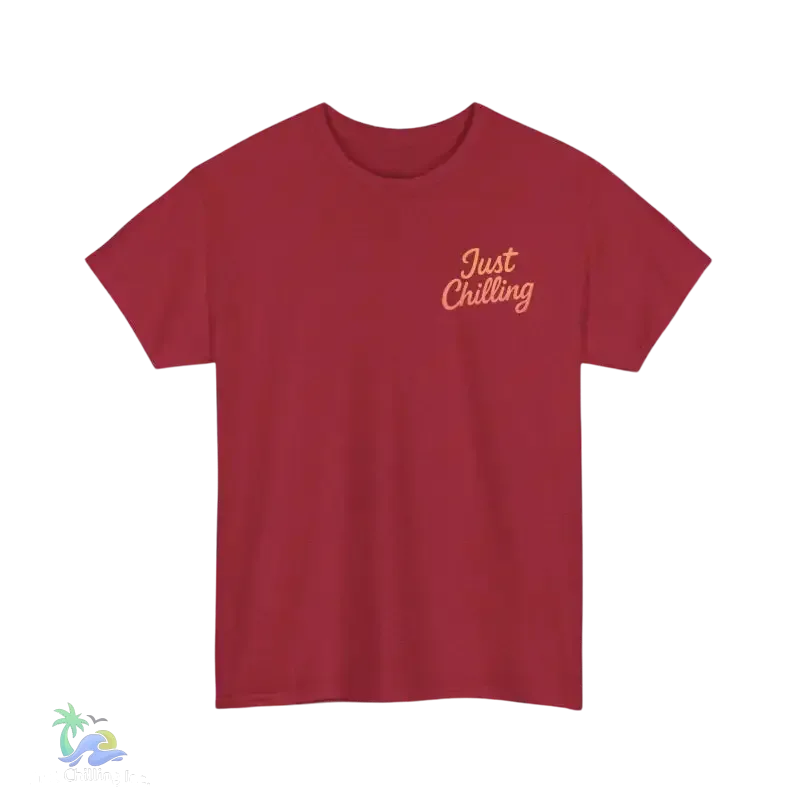 Maryland State Vibes – Unisex Cotton Tee | Classic Fit Shirt With Shoulder Tape - Just Chilling Inc.