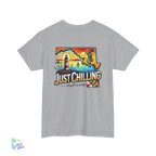 Maryland State Vibes – Unisex Cotton Tee | Classic Fit Shirt With Shoulder Tape - Just Chilling Inc.