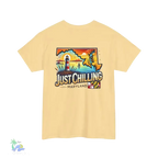 Maryland State Vibes – Unisex Cotton Tee | Classic Fit Shirt With Shoulder Tape - Just Chilling Inc.