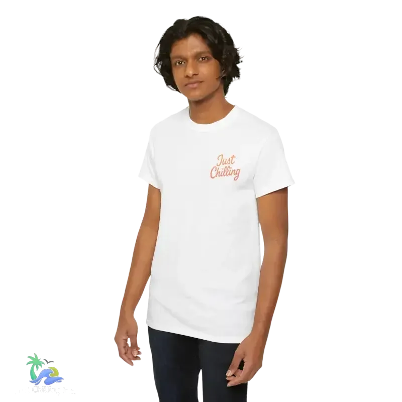 Maryland State Vibes – Unisex Cotton Tee | Classic Fit Shirt With Shoulder Tape - Just Chilling Inc.