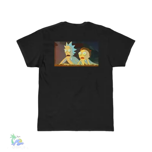 Mens Short Sleeve Rick and Morty T-Shirt - Fun and Fashionable for Fans - Just Chilling Inc. - 