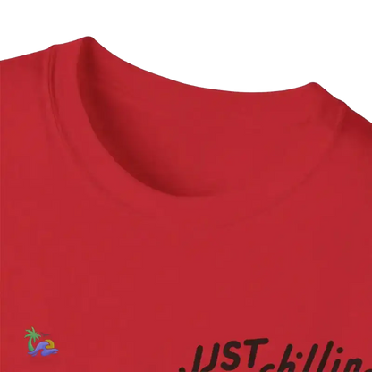 Mom & Son Matching Ultra Cotton Tee – Just Chillin’ Collection - Just Chilling Inc. - 