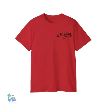 Mom & Son Matching Ultra Cotton Tee – Just Chillin’ Collection - Just Chilling Inc. - 