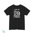 Motorcycle Dog Tee - Men's Graphic Tee With Funny Biker Shirt Design - Just Chilling Inc.