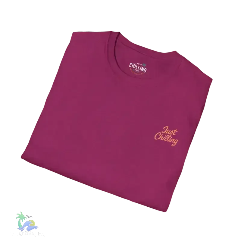 Not Today V-Neck Tee – “Just Chilling” Sunset Silhouette Women’s Shirt | Just Chilling Inc. - Just Chilling Inc.