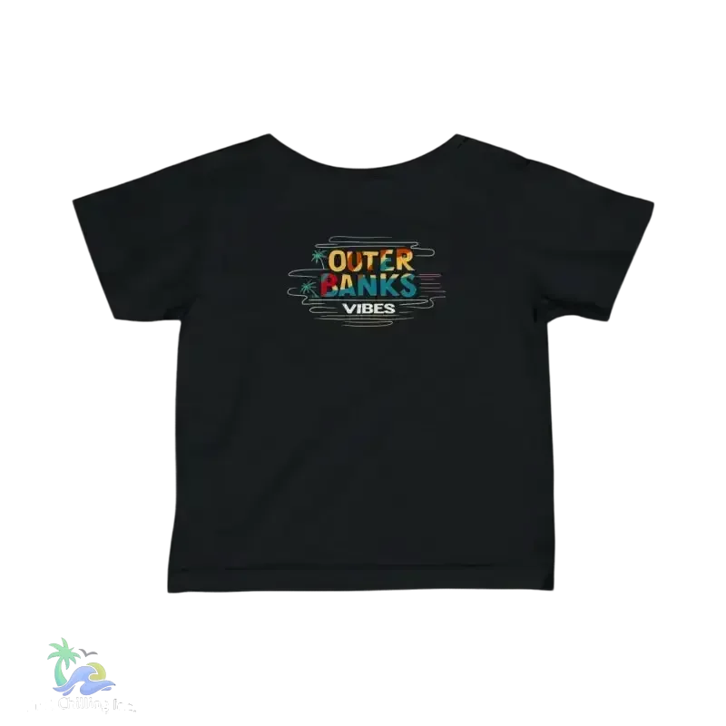 Infant Cotton T-Shirt – Outer Banks Tee | Soft Ring-Spun Cotton Baby Jersey Tee - Just Chilling Inc.