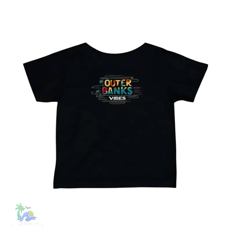 Infant Cotton T-Shirt – Outer Banks Tee | Soft Ring-Spun Cotton Baby Jersey Tee - Just Chilling Inc.