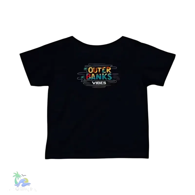 Infant Cotton T-Shirt – Outer Banks Tee | Soft Ring-Spun Cotton Baby Jersey Tee - Just Chilling Inc.