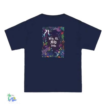 Personalized Alice in Wonderland Beefy-T® Short-Sleeve T-Shirt - 100% Cotton, Customizable & Durable - Just Chilling Inc. - 